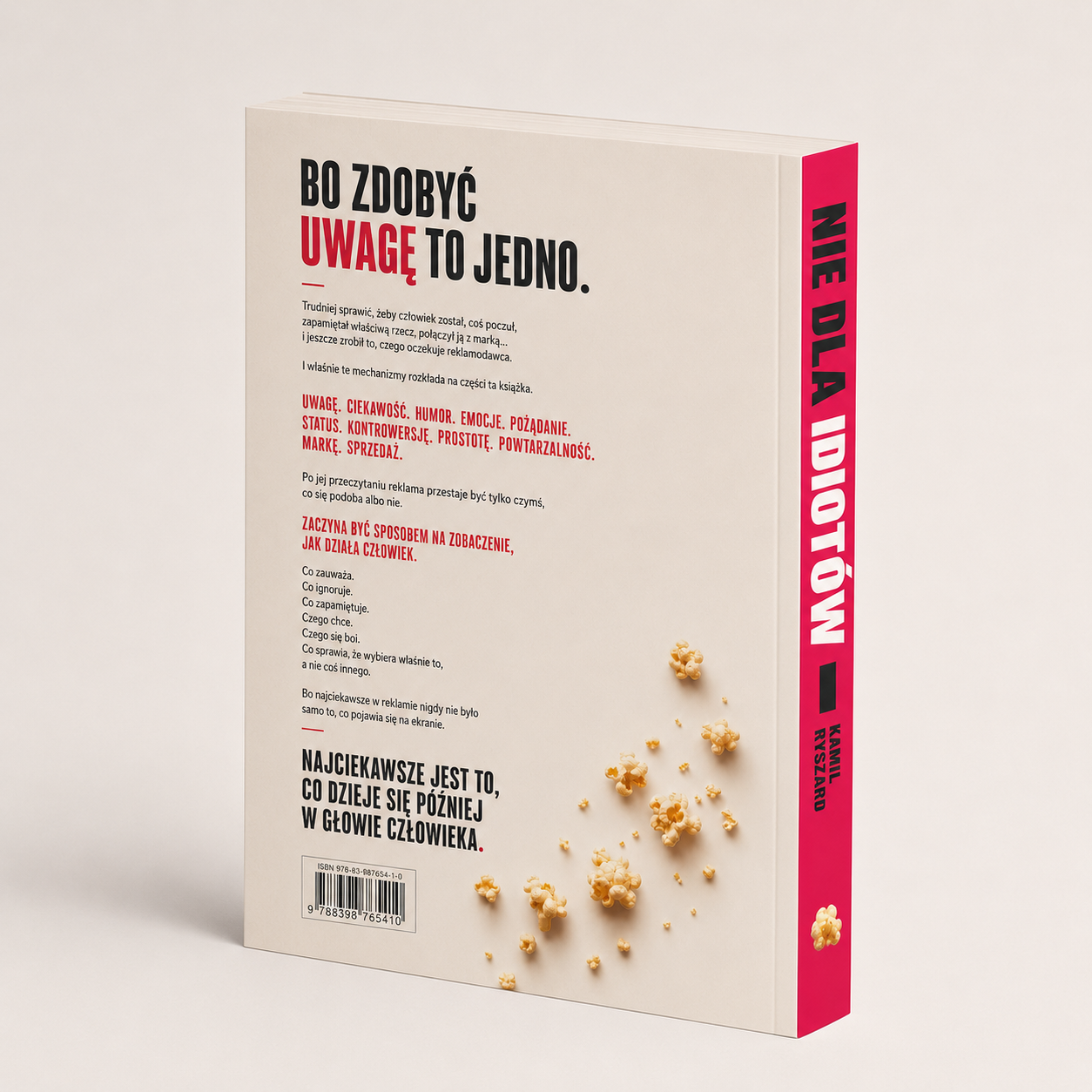 Tył okładki książki „Nie dla idiotów”