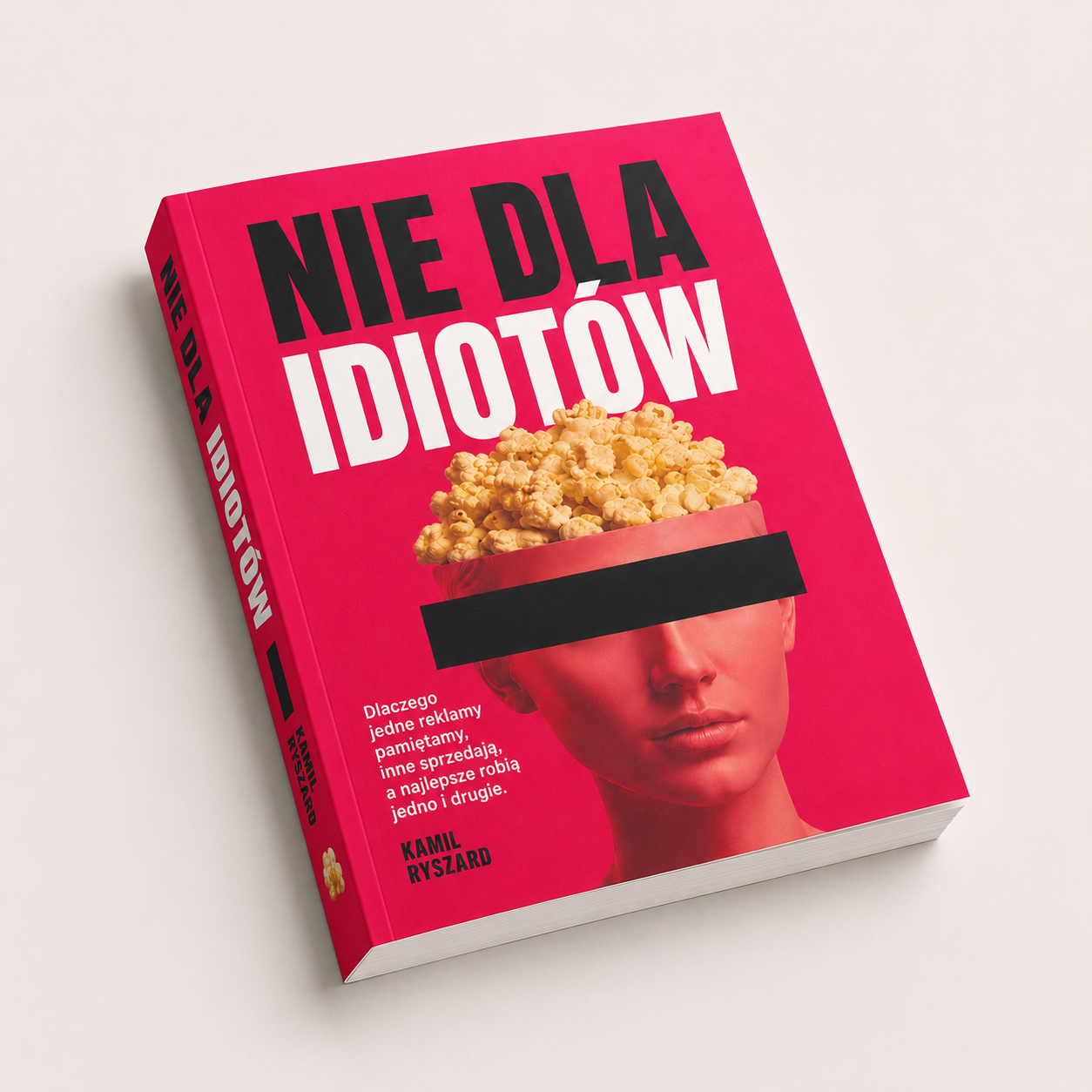 Książka „Nie dla idiotów” w ujęciu pod kątem
